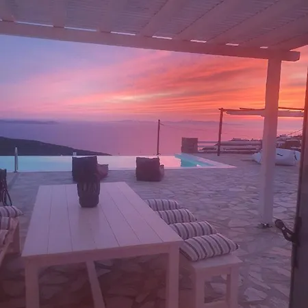 빌라 Crystal Light Pool Mykonos *